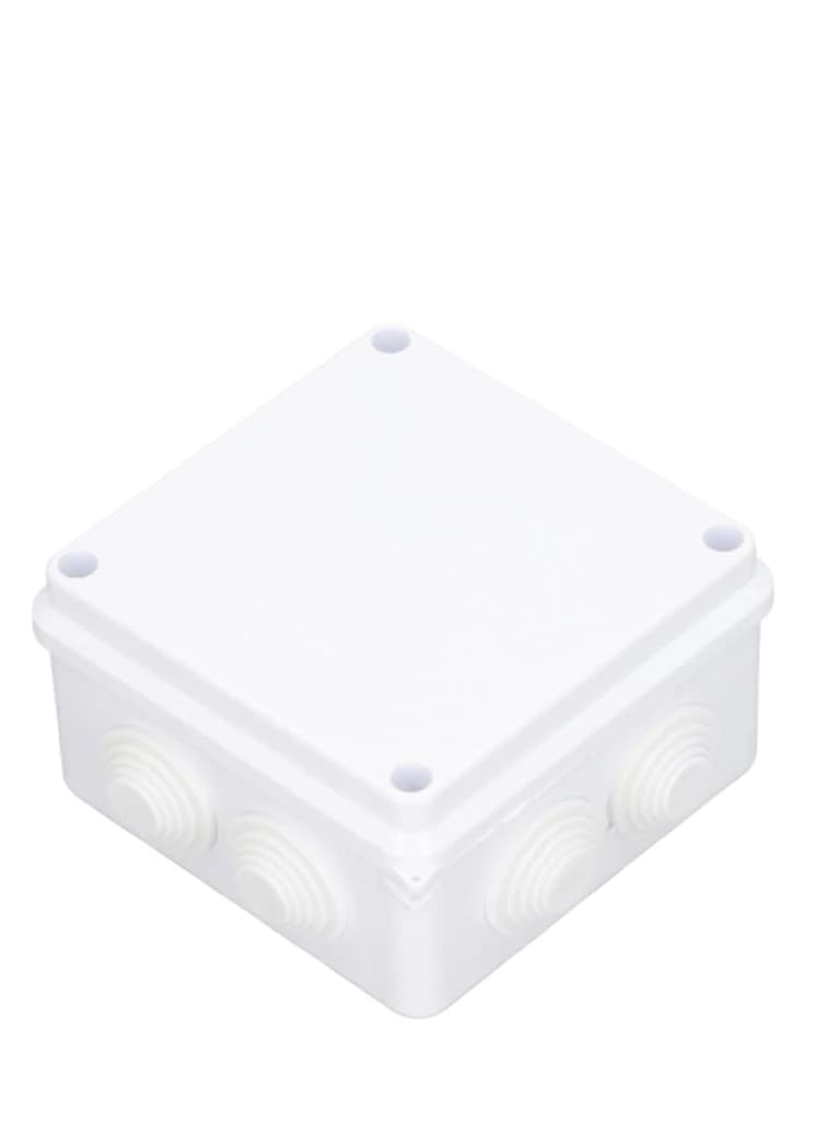 Caja de Conexiones Saxxon, 7 Entradas, 100x100x70mm, IP55