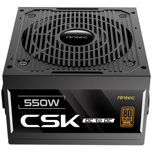 Fuente De Poder Antec CSK 550W, 80 PLUS BRONZE, Negro