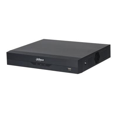 DVR Dahua 8 Canales WizSense, 4K, IA, Audio bidireccional, 1xHDD Max. 16TB, HDCVI X PLUS