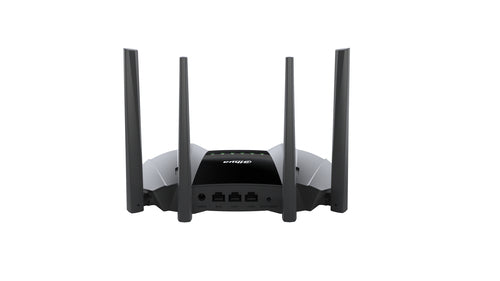 Router Inalambrico Dahua AX1500, 4 antenas, Wi-Fi 6, 3x RJ-45, 1500 Mbit/s, Negro