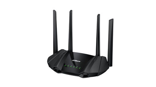 Router Inalambrico Dahua AX1500, 4 antenas, Wi-Fi 6, 3x RJ-45, 1500 Mbit/s, Negro