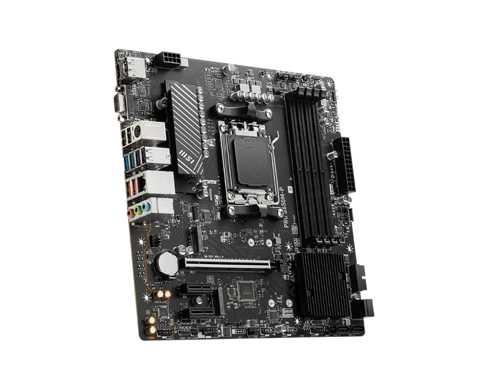 Tarjeta madre MSI PRO B650M-P, AM5, DDR5-SDRAM, 192 GB