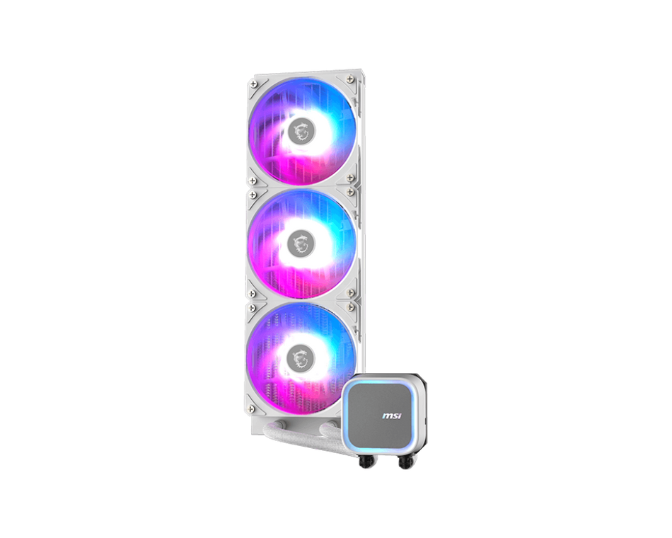 SIstema De Enfriamiento Liquido MSI MAG Coreliquid A13 360 WHITE, 3X 12cm, Blanco