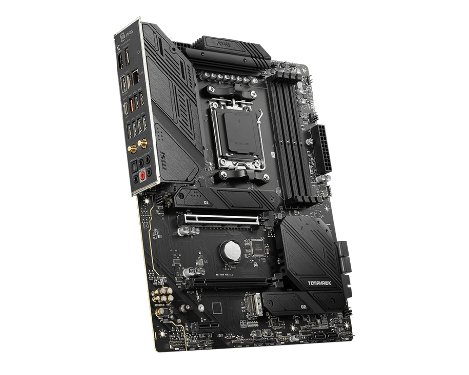 Tarjeta Madre MSI MAG B650 Tomahawk WIFI, Socket AM5, 4x DDR5 6600MHz, 3x M.2, 1x HDMI, ATX
