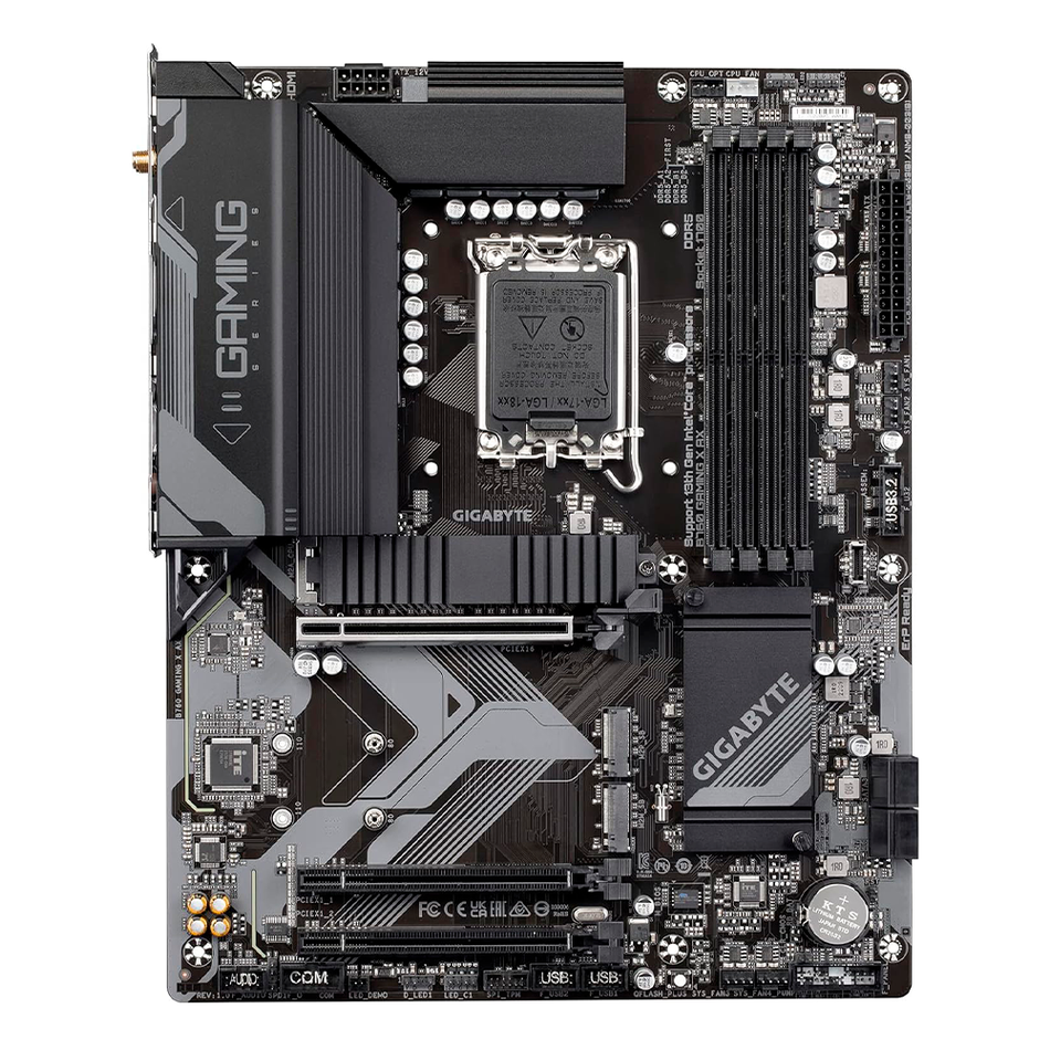 Tarjeta Madre GIGABYTE B760 GAMING X AX Socket LGA 1700, 4 DDR5-SDRAM, ATX