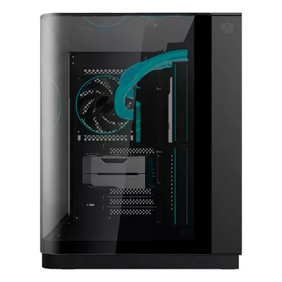 Gabinete Balam Rush Tank Expert Curve 6800, Midi-Tower, ATX/Micro-ATX/ ITX, USB 2.0/3.0, PSU NO, 3 Vent, NegroZº