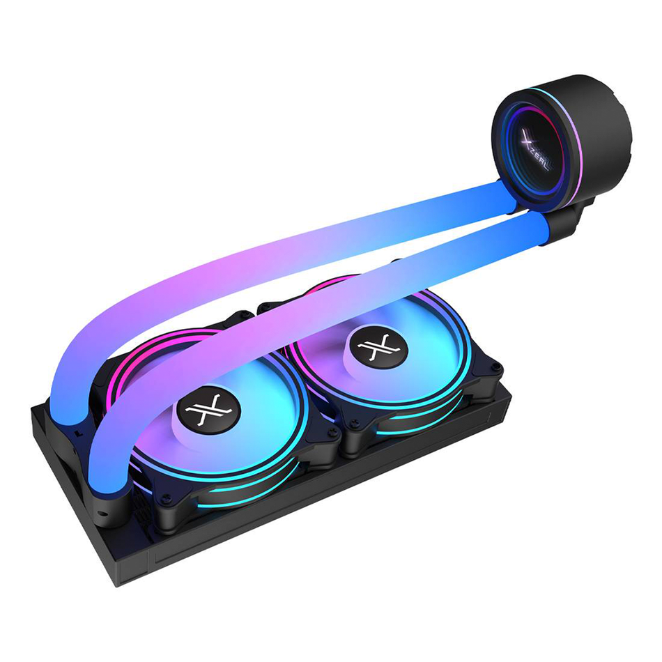 Sistema De Enfriamiento Liquido Xzeal VOSTOK AR240, RPM 800-1800, AMD/INTEL, Negro