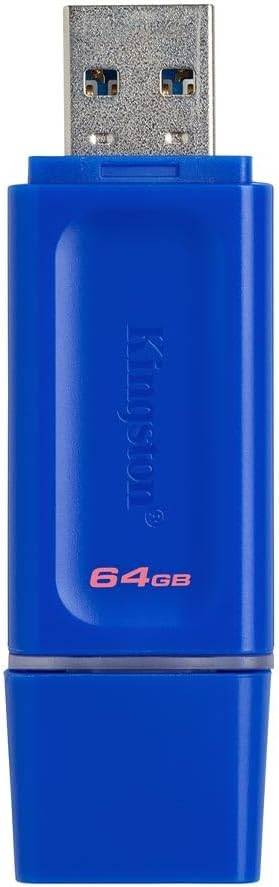 Memoria Usb 3.2 Kingston 64Gb, Data Traveler Exodia, Color AZUL