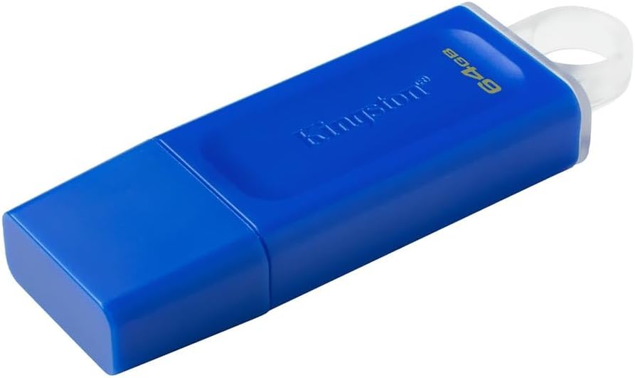 Memoria Usb 3.2 Kingston 64Gb, Data Traveler Exodia, Color AZUL