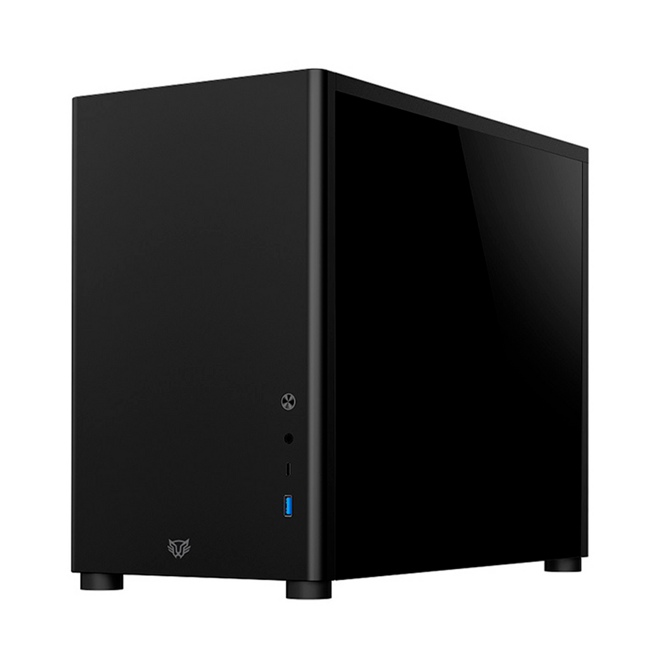 Gabinete Balam Rush Eris Jet GI985, Micro-Tower, Micro-ATX/Mini-ITX, Sin fuente, Negro