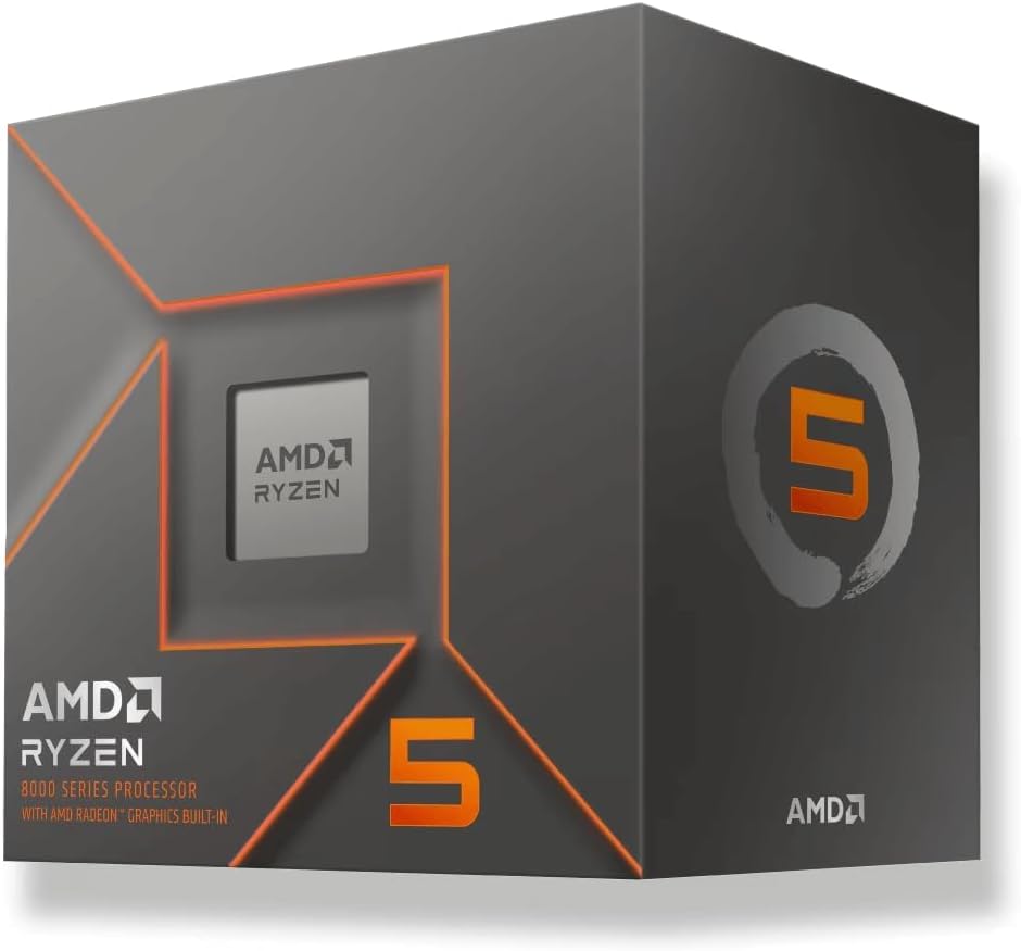 Procesador AMD Ryzen 5 8400F AM5, 4.7GHz,  sin graficos