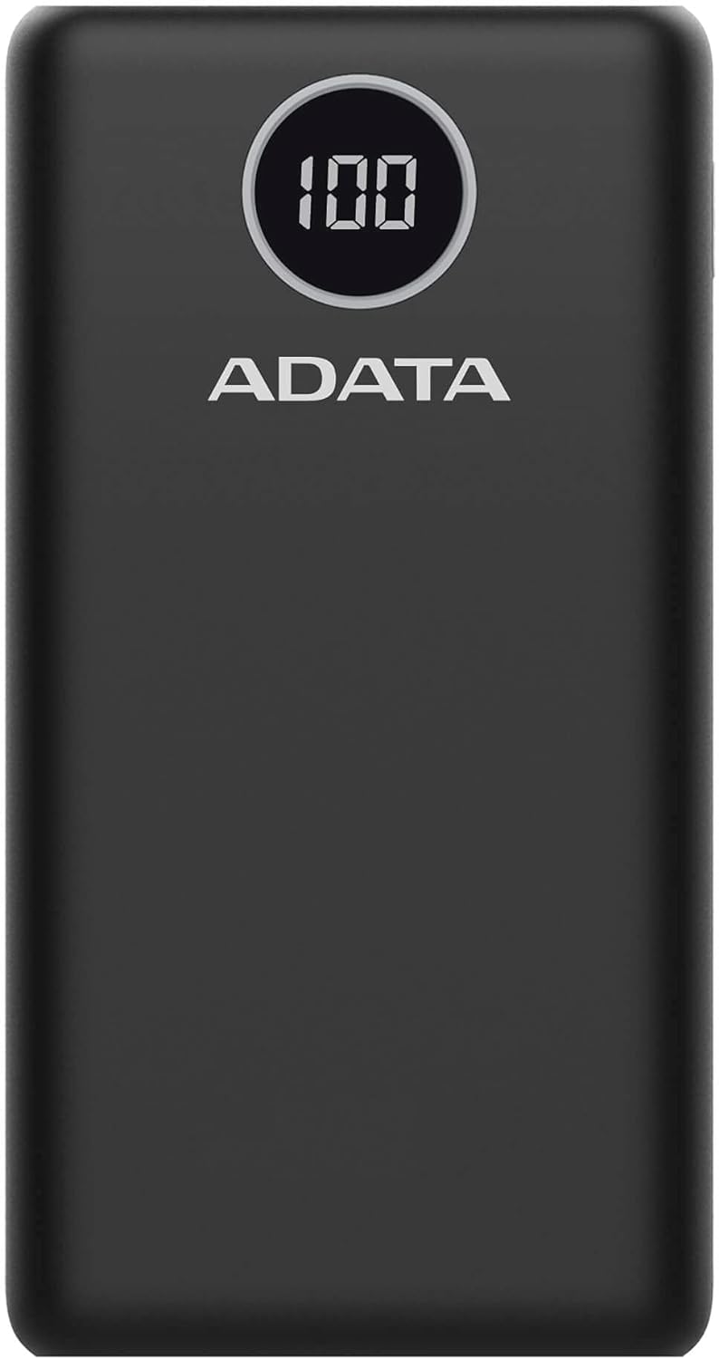 Power Bank Adata P20000QCD, 20,000 mAh, 1xUSB-C, 2xUSB 2.0, Azul