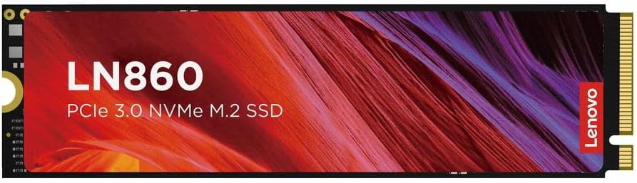 SSD Lenovo LN950, NVMe, 500GB, M.2, 3100 MB/s Escritura, 7200 MB/s Lectura, PCI Express 4.0