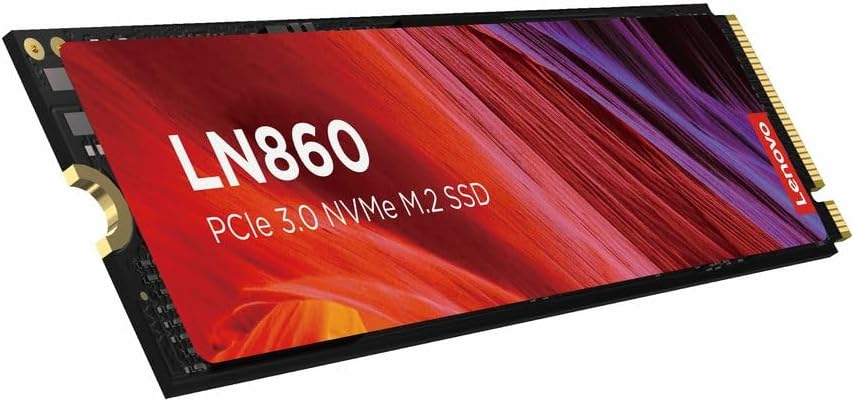 SSD Lenovo LN950, NVMe, 500GB, M.2, 3100 MB/s Escritura, 7200 MB/s Lectura, PCI Express 4.0