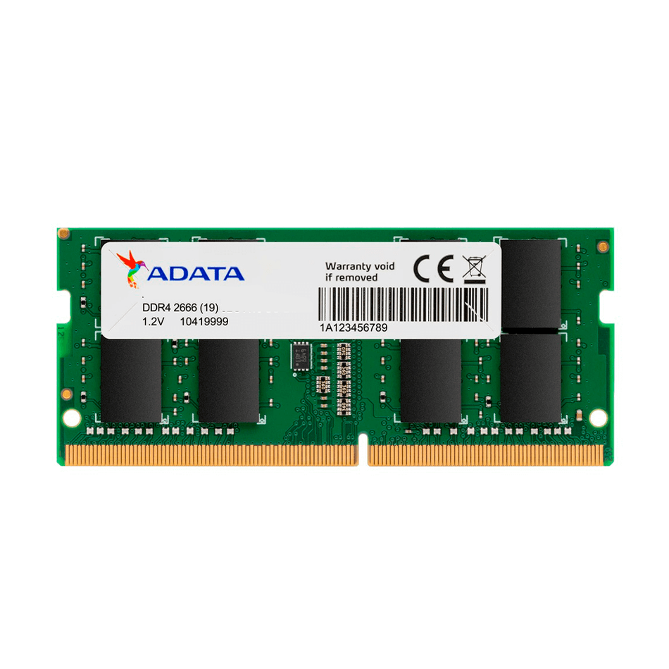 Memoria ram SODIMM Adata 16GB, DDR4, CL19, 2666 MHz