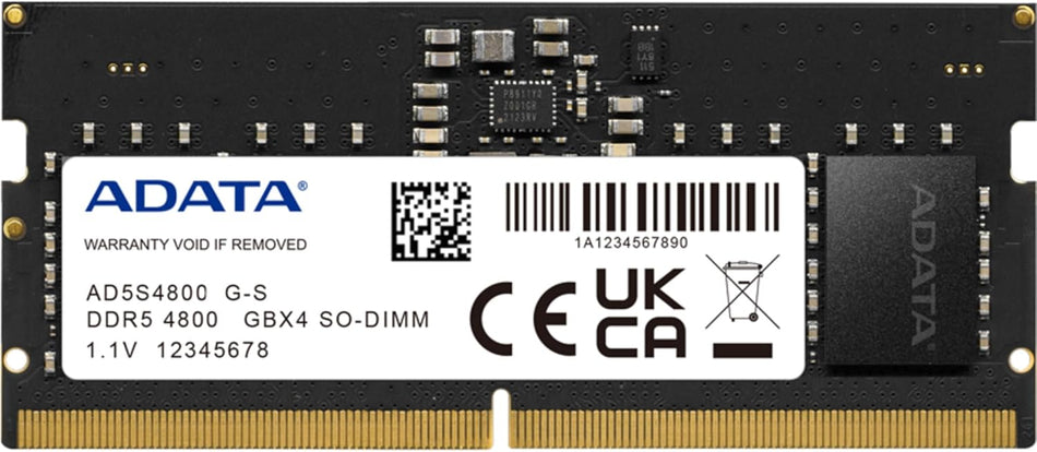 Memoria Ram SODIMM ADATA 32GB, DDR5, 4800 MHz