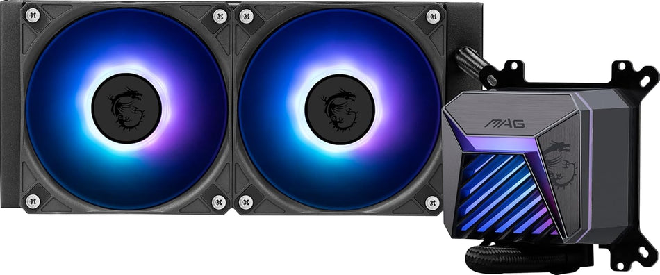Sistema De Enfriamiento Liquido MSI MAG Coreliquid A15 240, 2X12 cm, 2050 RPM, Negro
