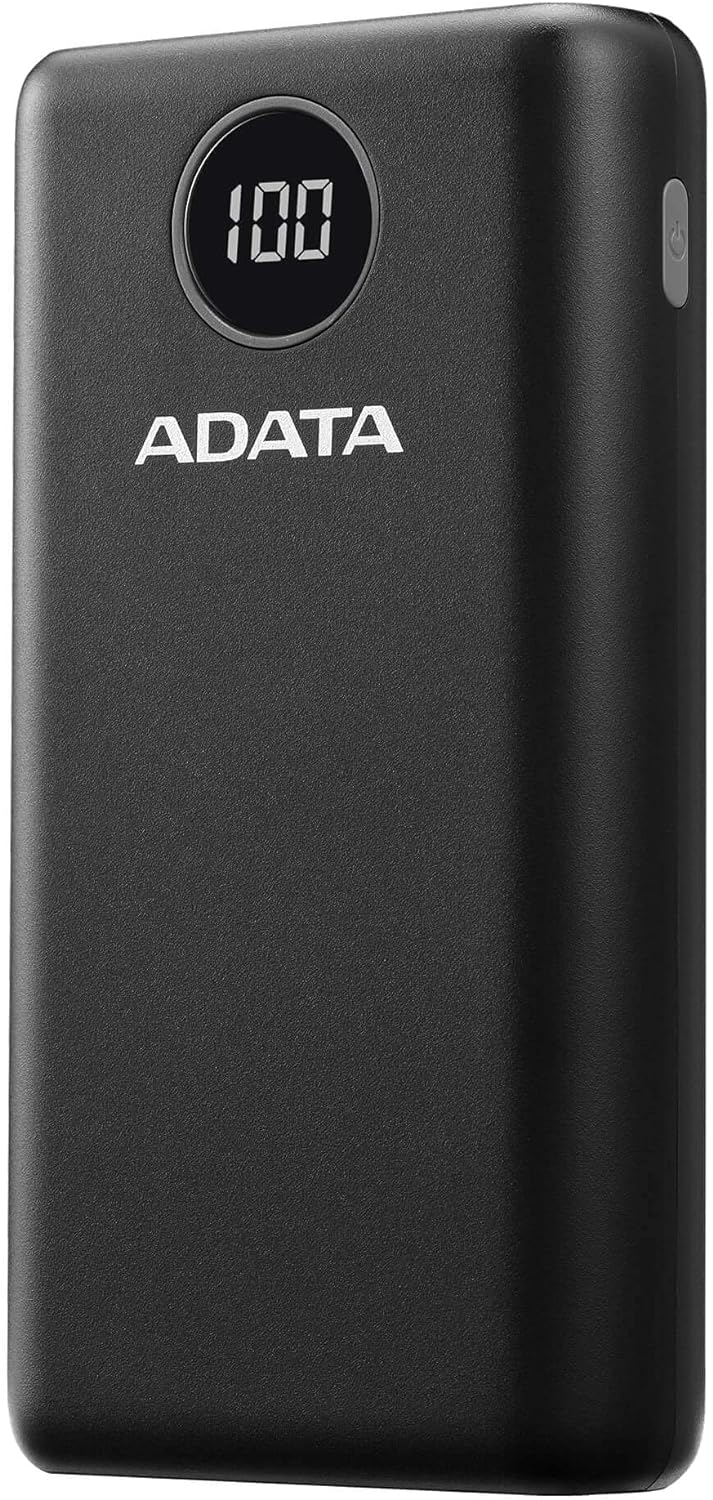 Power Bank Adata P20000QCD, 20,000 mAh, 1xUSB-C, 2xUSB 2.0, Azul