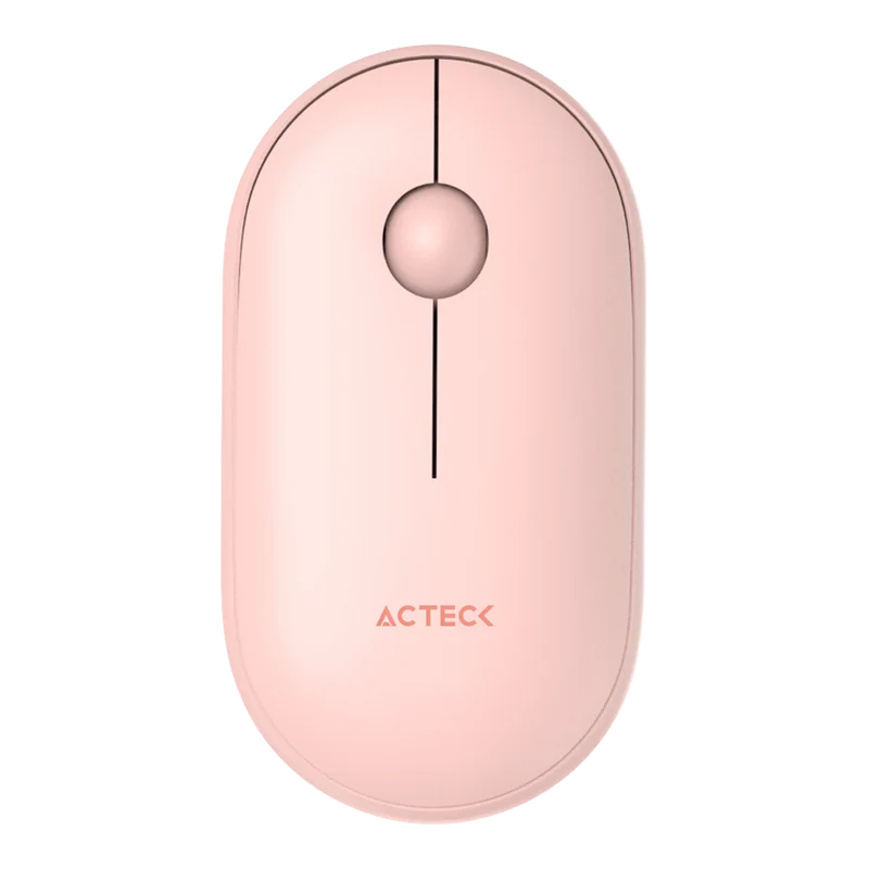 Mouse Acteck Optimize Edge MI460, Inalambrico, 1500 DPI, USB-A, Rosa