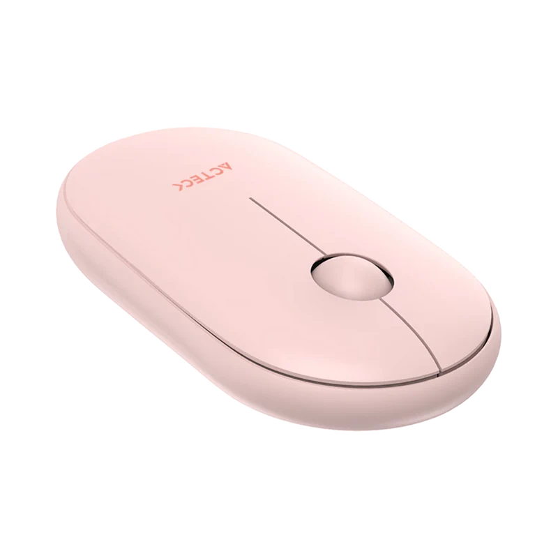 Mouse Acteck Optimize Edge MI460, Inalambrico, 1500 DPI, USB-A, Rosa