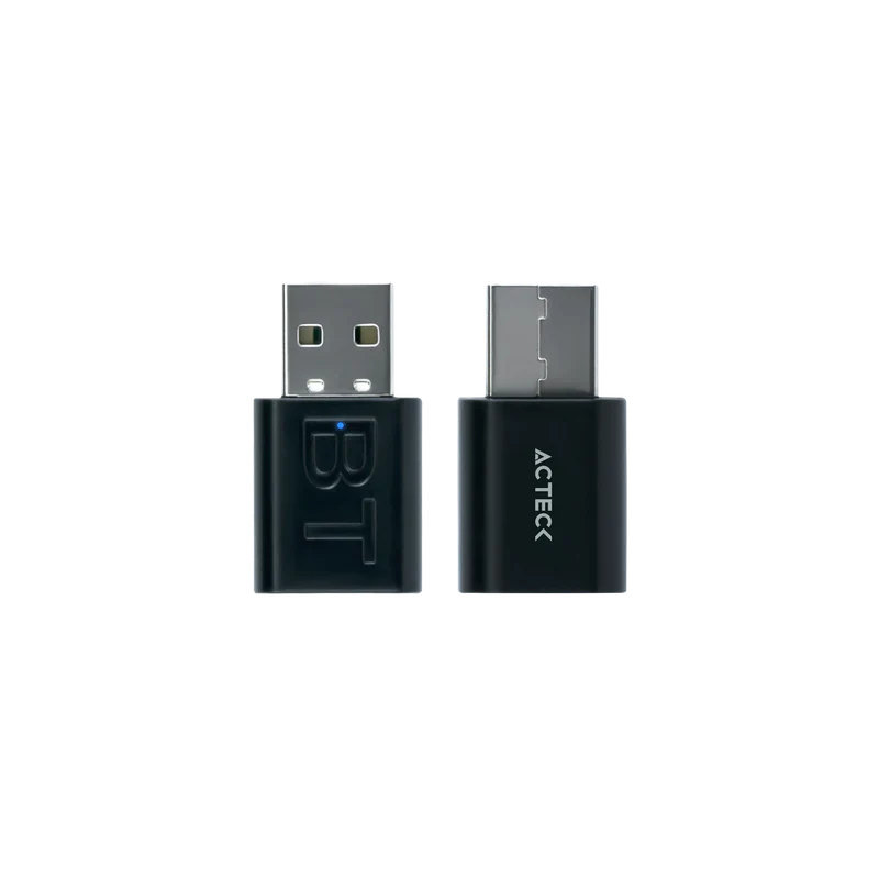 Adaptador Acteck USB-A a 3.5 mm/ Bluetooth, Negro