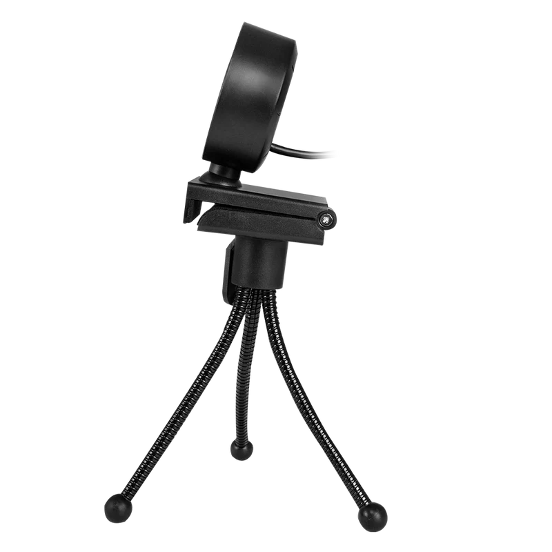 Camara WEB Balam Rush STELAR CW750, 1080FHD, USB, Microfono, Luz LED, Negro