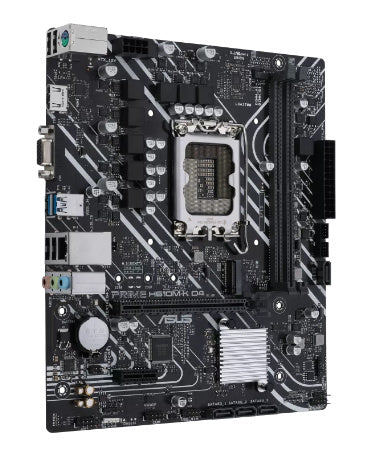 Tarjeta Madre Asus PRIME H610M-K D4 CSM, LGA 1700, 2xDIMM Max 64 GB DDR4, HDMI/VGA