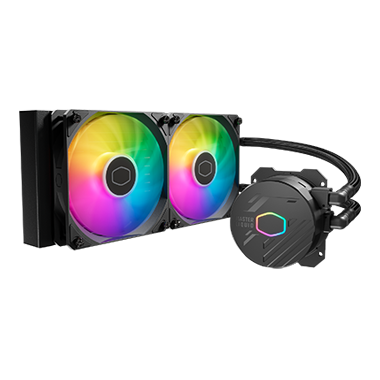 Sistema De Enfriamiento Liquido Cooler Master MasterLiquid 240L CORE ARGB SPECTRUM, AMD/INTEL, Negro