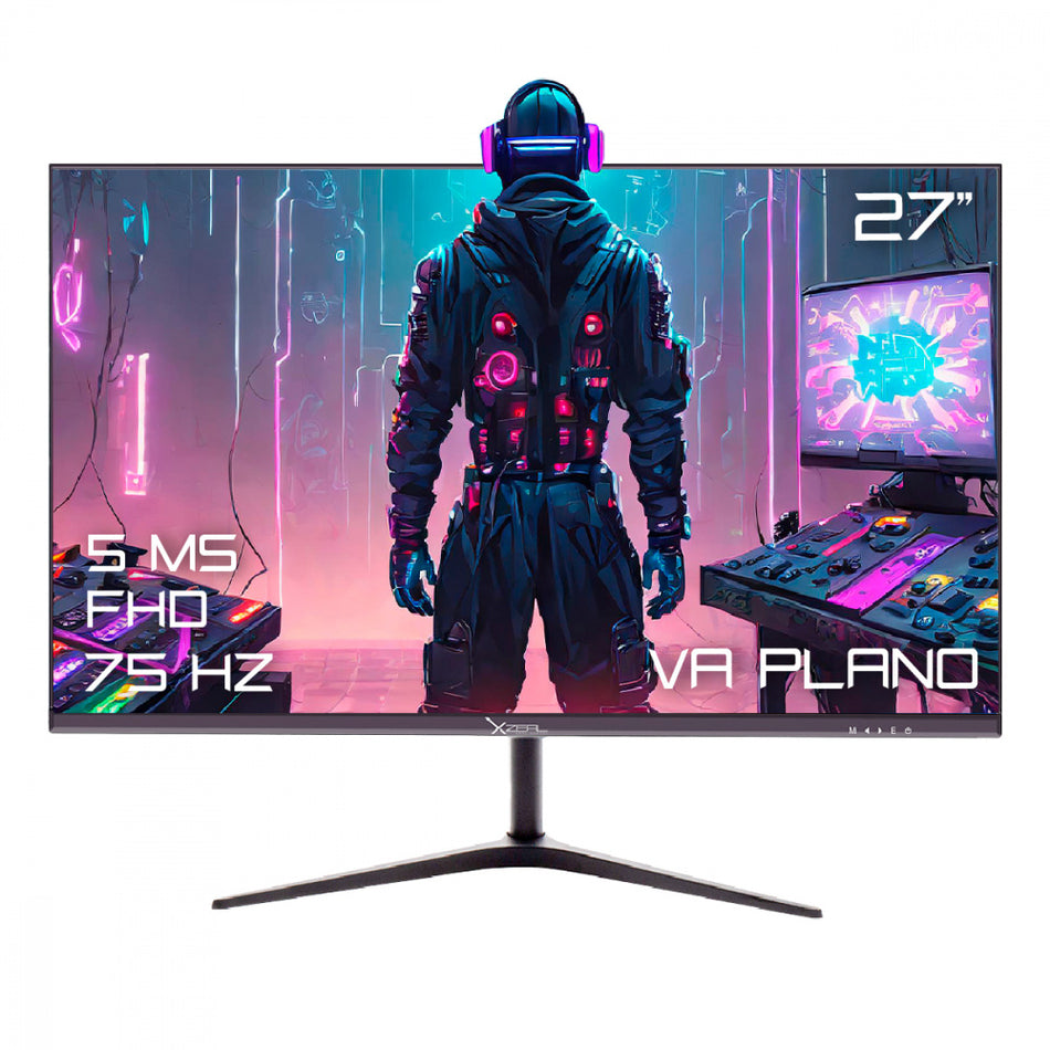 Monitor Gamer Xzeal XZ4015-1 27", Full HD, 165Hz, 1 Ms, FreeSync, NVIDIA G-SYNC, Negro