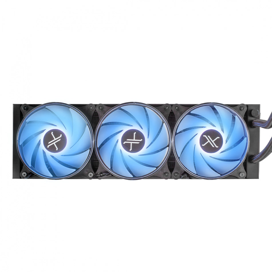 Enfriamiento Liquido XZEAL XZ-411 VOSTOK 360R, 3x 120mm, 2200 RPM, Negro