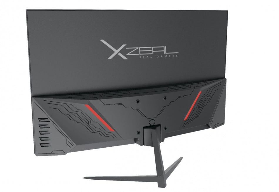 Monitor Gamer Curvo Xzeal XZ3015-1, 23.8", Full HD, G-Sync/FreeSync, 165Hz, HDMI, DisplayPort, Negro