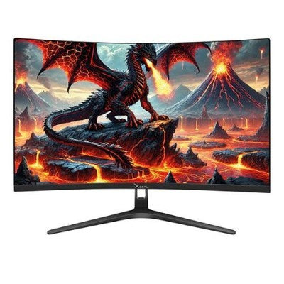 Monitor Curvo XZEAL XZ4010-2, 27 Pulg, 180Hz, 1920 x 1080, 1ms, HDMI/DP, VESA, Color Negro