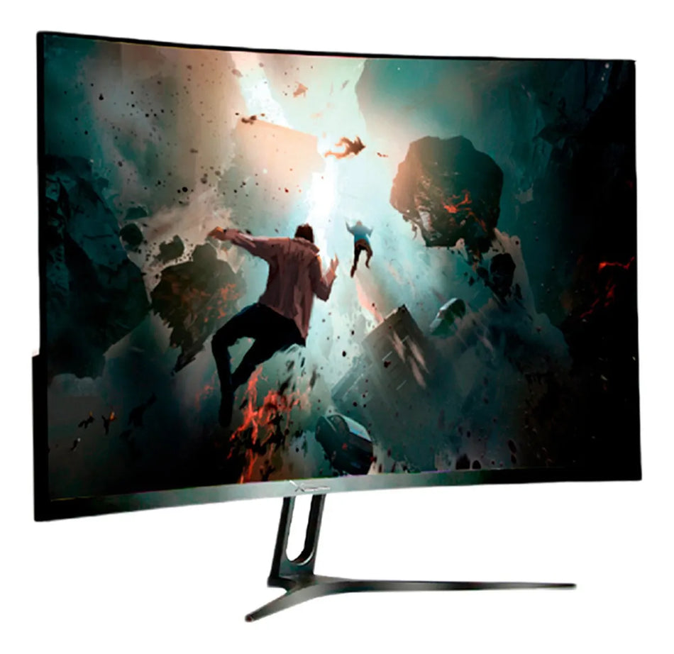 Monitor XZEAL XST-570 23.8", VGA/Hdmi, Full HD, 75Hz, 5Ms, Negro, Caja Danada