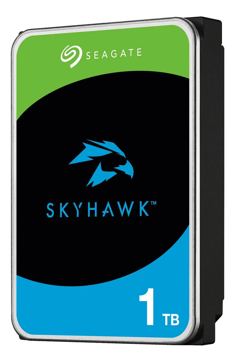 Disco Duro Seagate SkyHawk 1TB, SATA III, 6 Gbit/s, Cache 256MB, 5400RPM, 3.5", VideoVigilancia