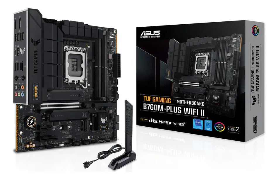 Tarjeta Madre ASUS TUF GAMING B760M-PLUS WIFI II, Socket 1700