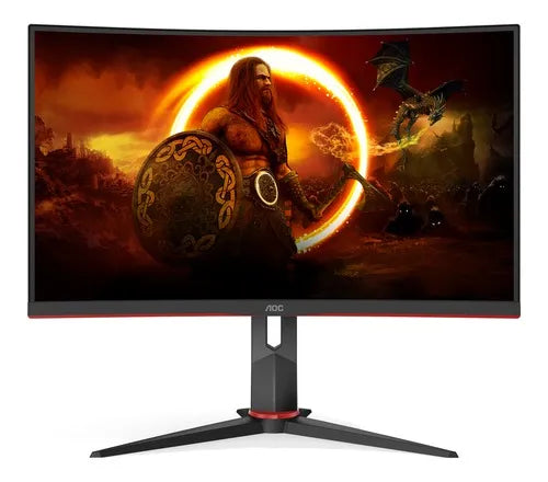 Monitor Gaming AOC C27G2 Curvo 27", 165Hz, Full HD, Curvo, Negro/Rojo