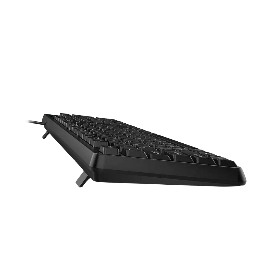 Teclado Alambrico Genius KB-117, USB, Resistente a salpicaduras, Negro