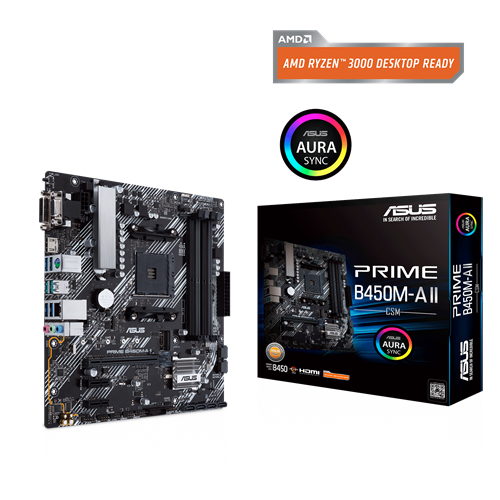 Tarjeta Madre Asus PRIME B450M-A II/CSM, AMD AM4