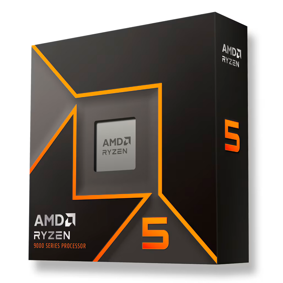 Procesador AMD Ryzen 5 9600X, Socket AM5, 5.4 GHz, 6 Core, 38 MB Cache, DDR5