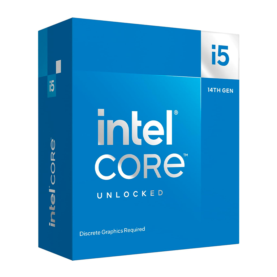 Procesador Intel Core i5-14600KF 3.5GHZ, LGA 1700, Cache 24 MB, Sin Graficos