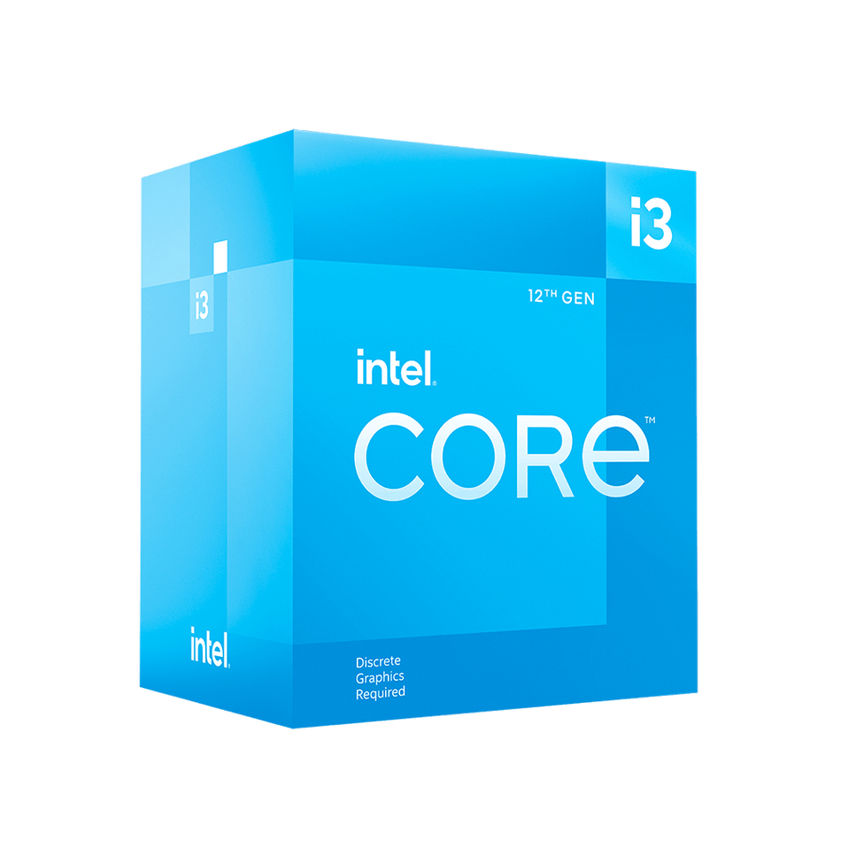 Procesador Intel Core i3-12100F, Socket 1700, 3.30GHz, Quad Core, 12MB Cache, Golden Cove, Sin Graficos