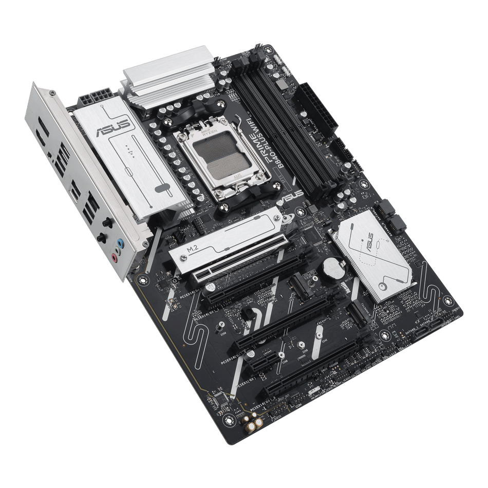 Tarjeta Madre Asus Prime B840-PLUS, WIFI, Socket AM5, ATX, DDR5, 4x SATA 6Gb/s, 1x HDMI, 1x DP
