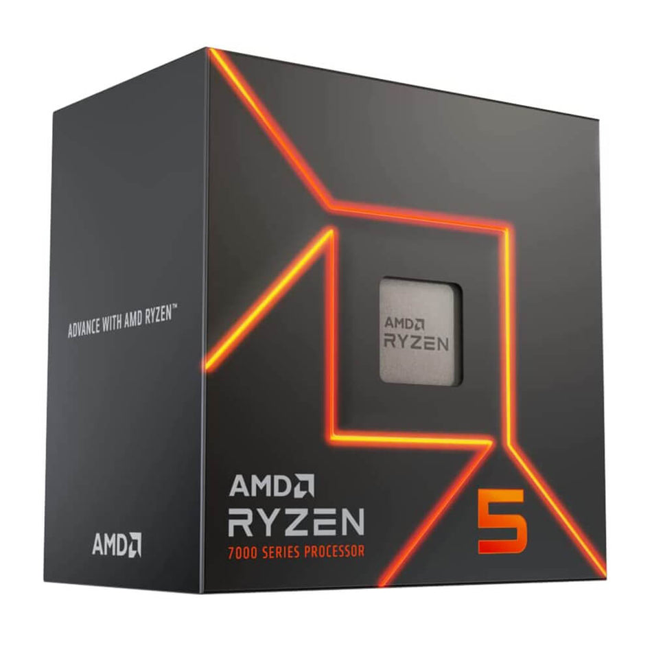 Procesador AMD Ryzen 5 7600, Radeon, Socket AM5, 3.8GHz, Six-Core, 32MB L3 Cache, con Disipador Wraith Stealth