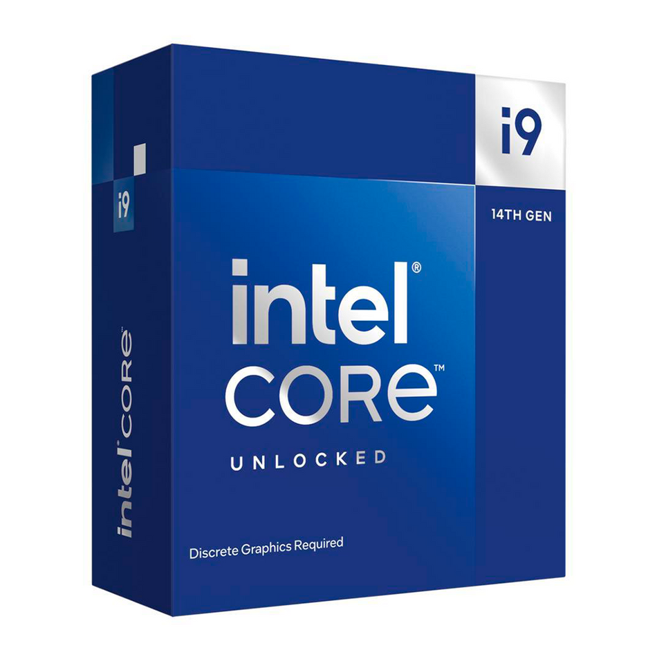 Procesador Intel Core i9-14900KF, LGA 1700, Cache 36 MB, 6 GHz, sin graficos