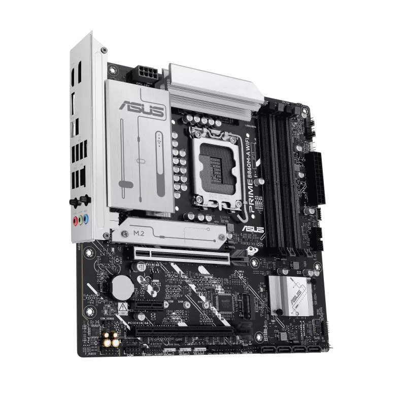Tarjeta Madre ASUS PRIME B860M-A WIFI, Micro-ATX, LGA 1851, Intel B860, 256GB DDR5, HDMI/DP