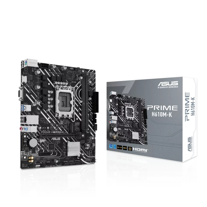 Tarjeta Madre ASUS Prime H610M-K LGA 1700, DDR5-SDRAM, M.2, Micro ATX