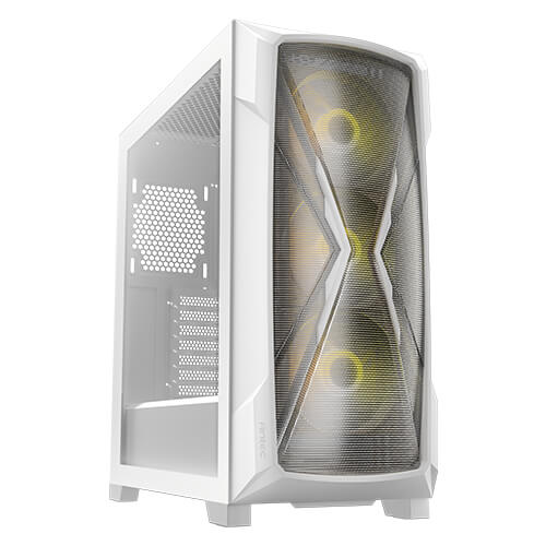 Gabinete Antec DP505 Midi-Tower, Ventana lateral, 3x Ventiladores ARGB, Blanco