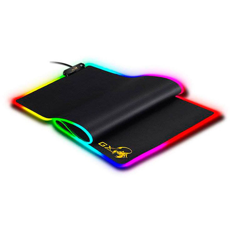 Mousepad Genius GX-PAD 800S, RGB, Ultra confort, 800x300mm, USB, Negro