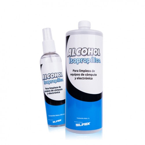 Alcohol Isopropilico Silimex 500 ML , Para Limpieza De Equipos De Computo Y Electronica