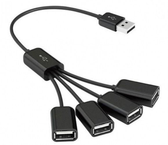 HUB Vorago HU-101, 4x USB, 1m